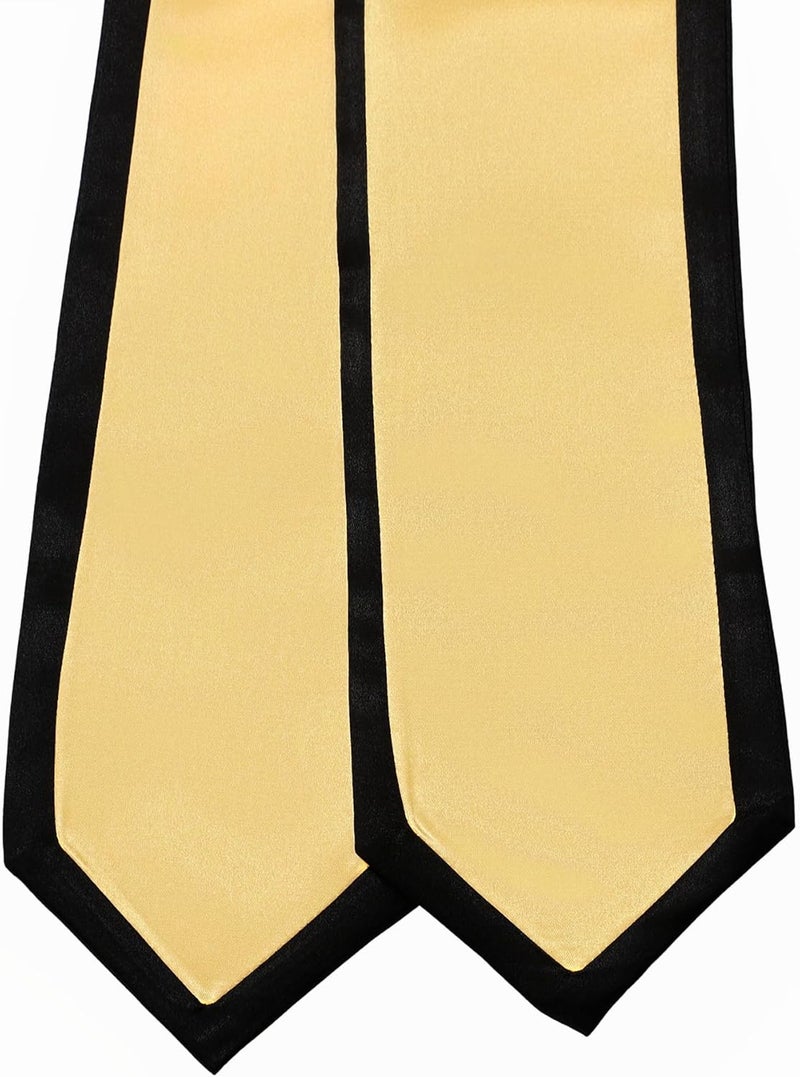 FtyFty Unisex Adult Graduation Honor Stole Classic End With Trim 72" Long - Image 2